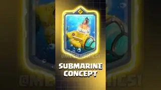 SUBMARINE Concept⚓️🌊 #clashroyale #boombeach