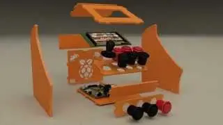 Nano Raspicade : Animation Blender