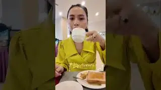 How to drink Morning Tea ☕️ #diningetiquette #attractiveness #tablemanners #morningbreakfast