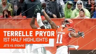 Terrelle Pryor Burns Darrelle Revis for 101 Yards in the First Half! | Jets vs. Browns | NFL