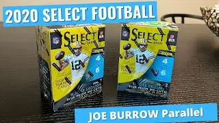 2020 Select Football Blaster Box - Joe Burrow Parallel Die Cut Pull!!!