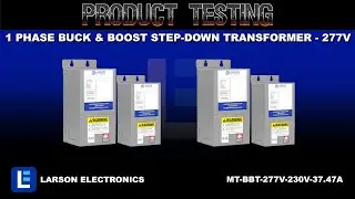 1 Phase Buck & Boost Step-Down Transformer - 277V Primary - 230V Secondary at 37.47 Amps - 50/60Hz