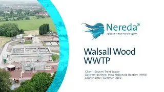 RHDHV Nereda&reg; Plant Walsall Wood, UK (Drone Footage)