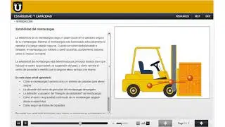 Spanish   Forklift Lesson 2   Stability and Capacity