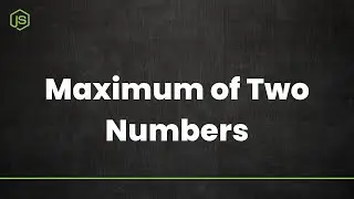 Problem #12 - Maximum of Two Numbers - In Tamil