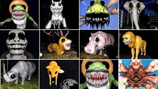 ZOONOMALY Mobile Game All Jumpscares & All Monsters Scene With Name | Zoonomaly Mobile Download