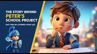 The Story Behind Peter&rsquo;s School Project | Easy English Listening Story (A2)