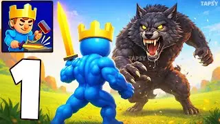 👑 Royal Lands Gameplay Walkthrough Part 1 – From Small Village to Royal Empire (Android,iOS)