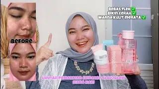 Glad2glow skincare application sequence during the day | How to use skincare correctly