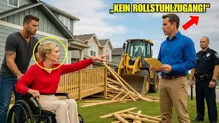 HOA zerstörte Rollstuhlrampe meiner Schwester – doch sie kontrolliert ihre Fördermittel!