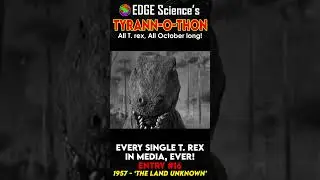 Every T. rex In Media, Ever! - 1957 - 'The Land Unknown' | Tyrann-O-Thon #shorts