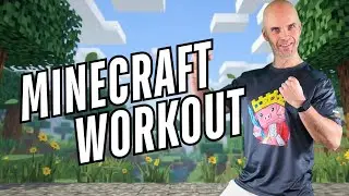 Minecraft Workout f&uuml;r Kinder 🟩 | 7 Minuten Bewegung & Spa&szlig; | Minecraft Trainings Camp