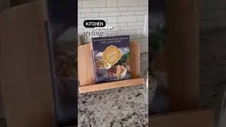 Kitchen counter styling!