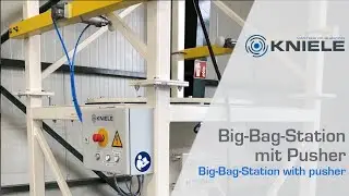 KNIELE Big-Bag-Station mit Austragshilfe / KNIELE Big-Bag-Station with pushers