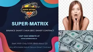How to register supermatrix on trust wallet?