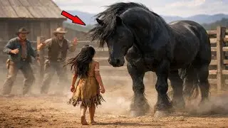 Ni los m&aacute;s bravos vaqueros domaron este potro salvaje... hasta que una joven nativa lo logr&oacute;.