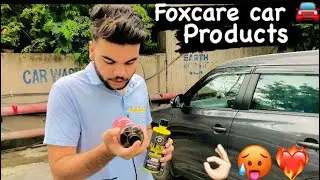 Foxcare Car Products | wash&Gloss Shampoo & All in one Polish+sealent