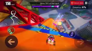 Hot Wheels Infinite Loop - Campaign - Sport: Part 4 (Hard)