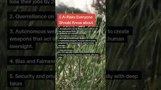 The risks of ai