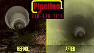 🏠Before & After: Residential Sewer Trenchless Sewer Repair 🏠