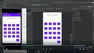 Simple Calculator|Mobile Application Development Lab|18CSMP68