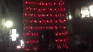 Tennosama   kuki lanterns at night 4