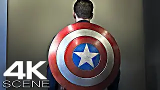 Elevator Fight Scene (2014) Captain America: The Winter Soldier 4K Movie Clip