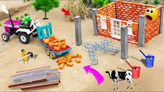 diy diorama making mini motor water pump science project | how to make |  ⁨@sanocreator⁩
