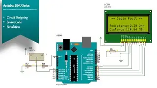 Find Underground cable fault Using Arduino | Simulation