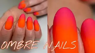 JAK NA OMBRE | návod na ombre houbičkou | Viktorie M. NAILS