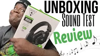 Turtle Beach Stealth GEN 2 600, UNBOXING & SOUND TEST REVIEW