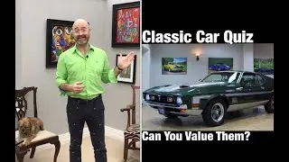 Classic Car Quiz - Can you value these cars? Antiques On Wheels with David Harper