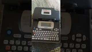 Casio kl-820 label printer
