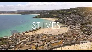 ST Ives CORNWALL in STUNNING 4k Drone Footage