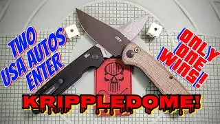 Kershaw Launch Iridium vs Zero Tolerance ZT 0512 - Which USA Auto is OVERPRICED? KRIPPLEDOME Ep1!
