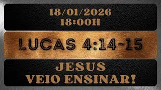 “JESUS VEIO ENSINAR!” 011ª Reunião 2026 “Minter Cristo Vive”