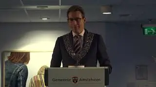 Nieuwjaarstoespraak 2024 burgemeester Tjapko Poppens (video)