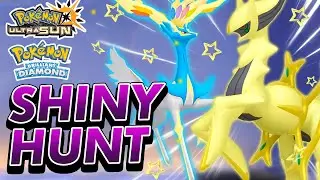LIVE! ARCEUS & Xerneas Shiny Hunting in Pokemon Brilliant Diamond & Ultra Sun