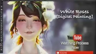 White Roses [Digital Painting]