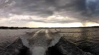 Millertime   jumping wake 4 times from boat