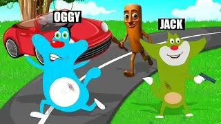 ROBLOX OGGY STEAL A CAR WITH BRAINROT JACK | OGGY GAME