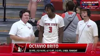 Keene State Men's Basketball - Octavio Brito Postgame Interview 11/11/2022