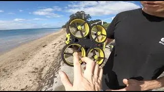 Crashed my Bumblebee Drone   FPV CineWhoop DJI