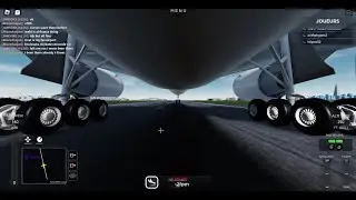 B777 -2fpm Butter landing at Gathwick Airport in Project Flight #swiss001landing