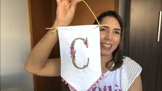 Como fazer uma fl&acirc;mula decorativa - costura criativa