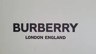 Распаковка пальто-бушлата Burberry Wool Blend