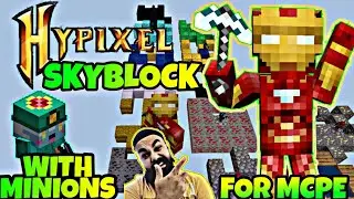 |BEST SKYBLOCK SERVER| |HYPIXEL LIKE MINIONS |IN MY SERVER| FLIPER GAMERZ |