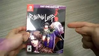 Unboxing Raging Loop Day One Edition Kemco PQUBE Nintendo Switch