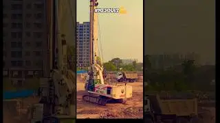 🙏SUPPORT KAR DO GYSE 🙏... #viral #piling #pilingmachine #zoomlion #rotary #construction #work #yt
