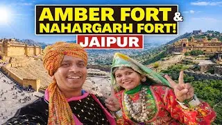 Discover the ROYAL Secrets of Jaipur's Amber Fort and Nahargarh Fort | Jaipur Day 2 Vlog 🏰